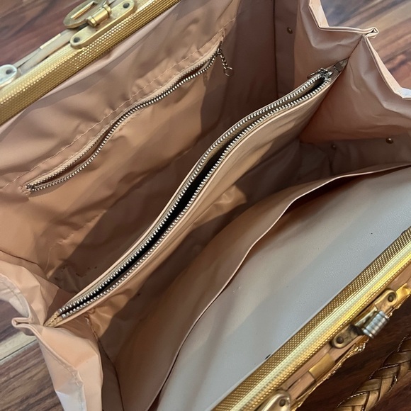 1950s 1960s Vintage Wicker Seashell Purse Handbag Woven Seahorse Starfish - Picture 8 of 14